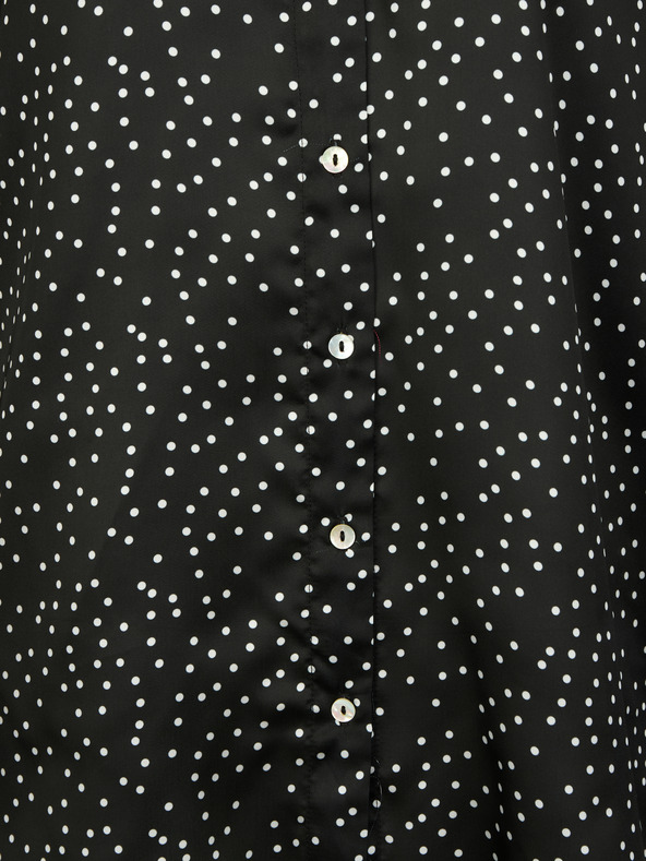 Orsay Schwarze gemusterte Damenbluse ORSAY