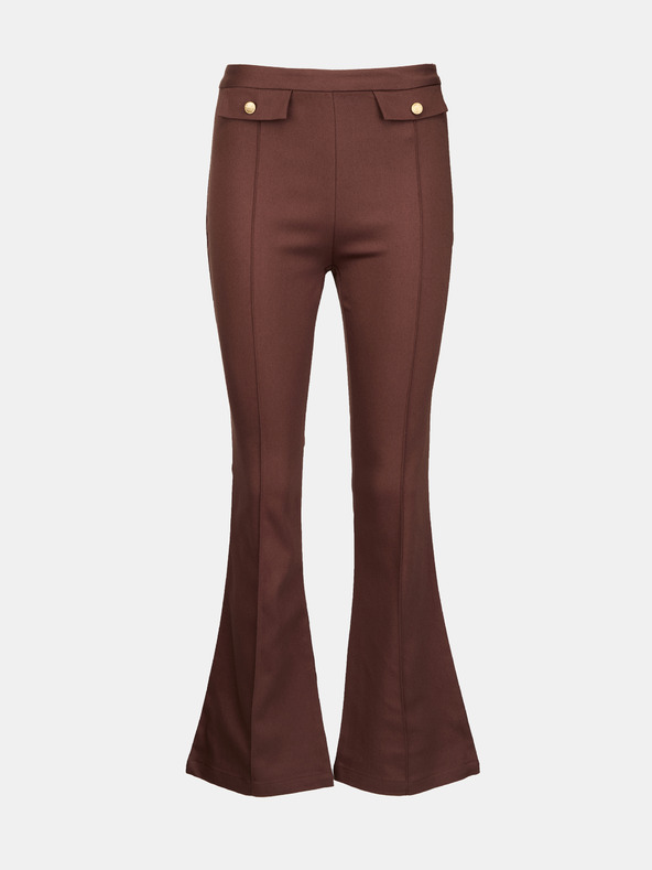 Orsay Braune Damen-Bootcut-Hose ORSAY