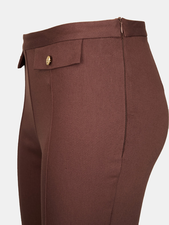 Orsay Braune Damen-Bootcut-Hose ORSAY