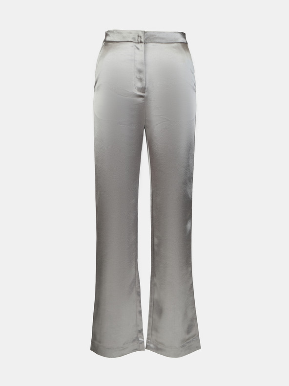 Orsay Silberne Satin-Damenhose ORSAY