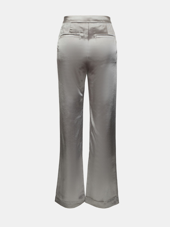 Orsay Silberne Satin-Damenhose ORSAY