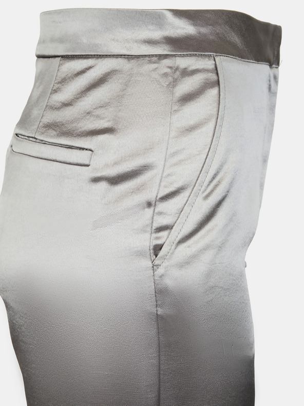 Orsay Silberne Satin-Damenhose ORSAY