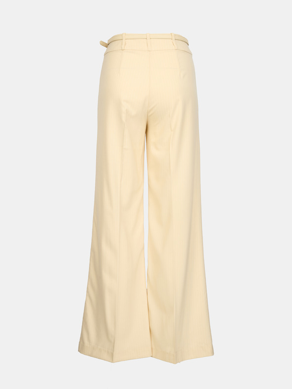 Orsay Cremefarbene Damen-Weithose mit Streifen ORSAY