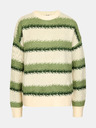 Orsay Grüner Damen-Streifenpullover ORSAY