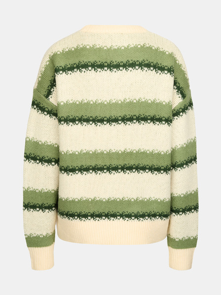 Orsay Grüner Damen-Streifenpullover ORSAY