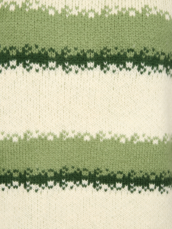 Orsay Grüner Damen-Streifenpullover ORSAY