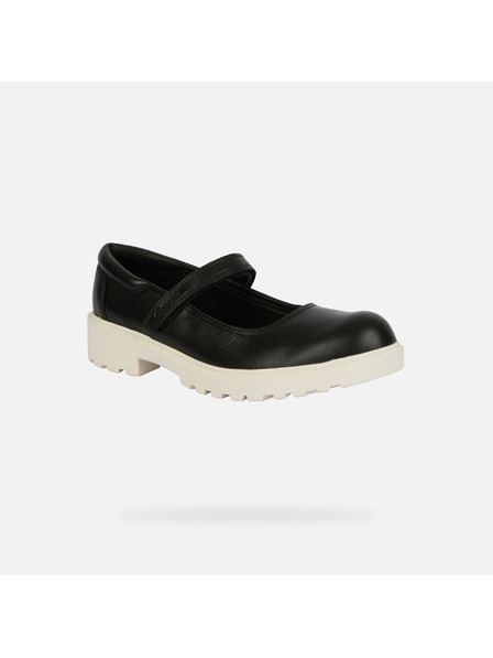 Geox Schwarze Mädchen-Ballerinas Geox Casey