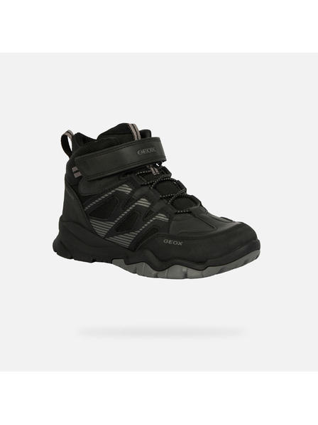 Geox Schwarze Jungen-Sneaker Geox Montrack B ABX