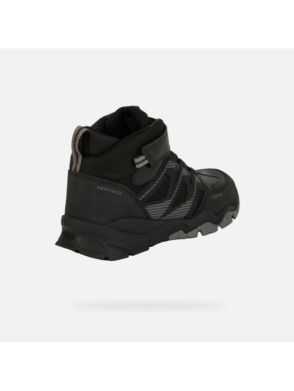 Geox Schwarze Jungen-Sneaker Geox Montrack B ABX