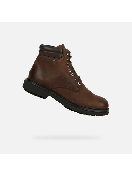 Geox Braun Herren Geox Faloria Stiefelette b abx