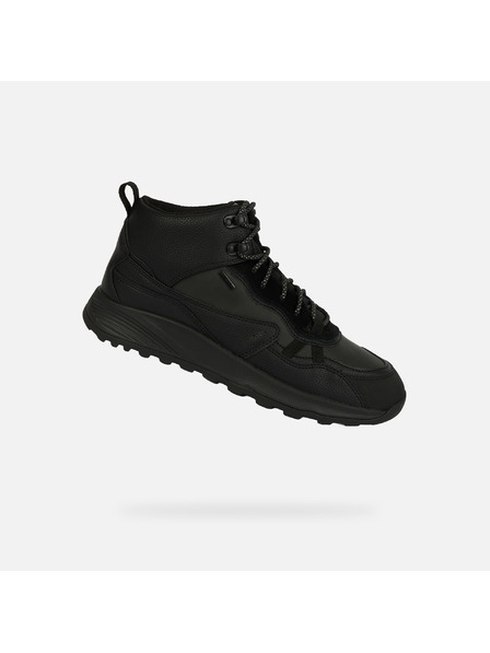 Geox Schwarze Herren Ankle Boots Geox Terrestre B ABX