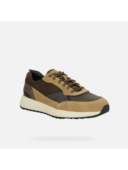 Geox Beige Herren-Sneaker Geox Volpiano