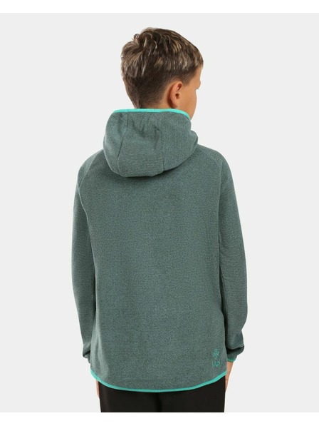 Kilpi Jungen Fleece-Sweatshirt mit Kapuze Kilpi FLOND-JB Grün