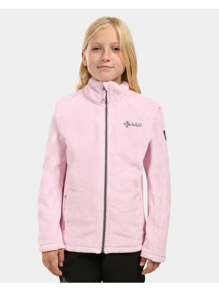 Kilpi Mädchen Flauschiges Fleece-Sweatshirt Kilpi SKATHI-JG Hellrosa