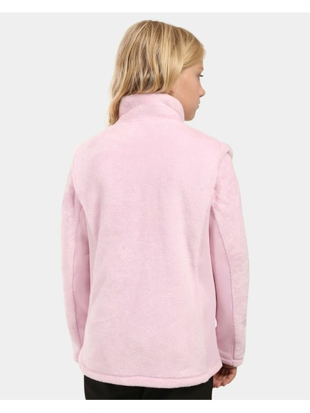 Kilpi Mädchen Flauschiges Fleece-Sweatshirt Kilpi SKATHI-JG Hellrosa
