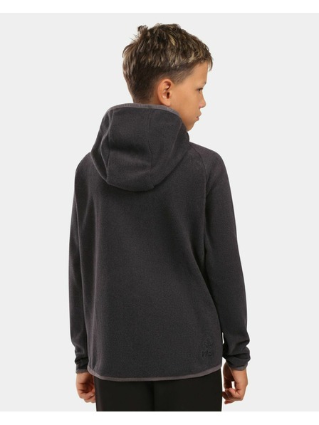 Kilpi Jungen Fleece-Sweatshirt mit Kapuze Kilpi FLOND-JB Schwarz