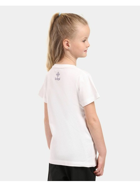 Kilpi Baumwoll-T-Shirt für Mädchen Kilpi MALGA-JG Weiß