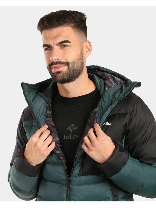 Kilpi Herren Daunenjacke Kilpi GUSS-M Dunkelgrün