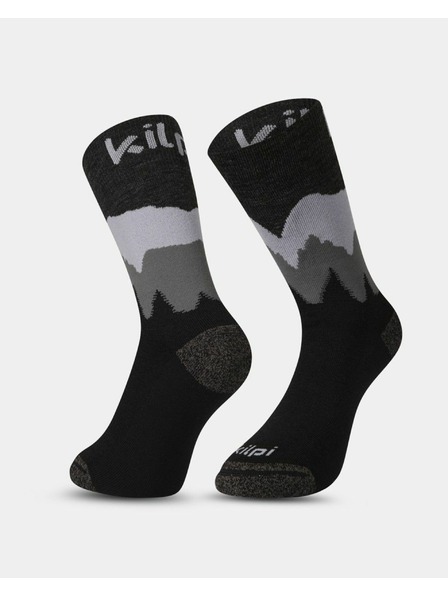 Kilpi Unisex Wanderstrümpfe Kilpi NORS-U Schwarz