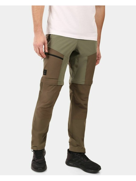 Kilpi Herren Outdoor-Abzippbare Hose Kilpi HOSIO-M Khaki