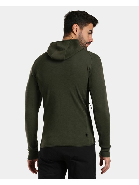 Kilpi Herren-Pullover mit Kapuze Kilpi MERINI-M Dunkelgrün