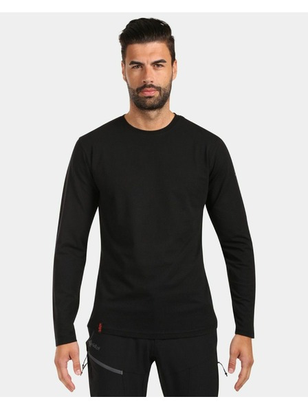 Kilpi Herren Baumwoll-Langarmshirt Kilpi PROMOX-M Schwarz