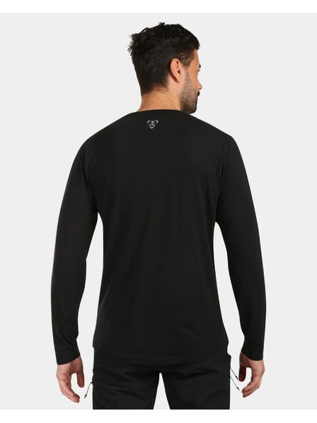 Kilpi Herren Baumwoll-Langarmshirt Kilpi PROMOX-M Schwarz