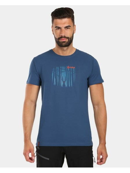 Kilpi Herren Baumwoll-T-Shirt Kilpi DISCOVER-M Dunkelblau