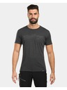 Kilpi Herren T-Shirt aus MERINO WOOL Kilpi SLOPER-M Dunkelgrau