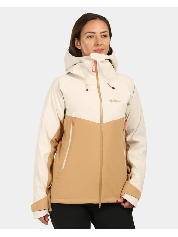 Kilpi Damen-Hardshell-Jacke Kilpi TRINITY-W Beige
