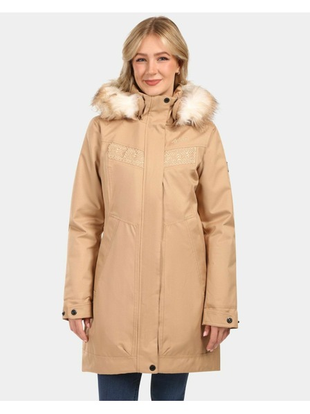 Kilpi Damen-Wintermantel Kilpi PERU-W Beige