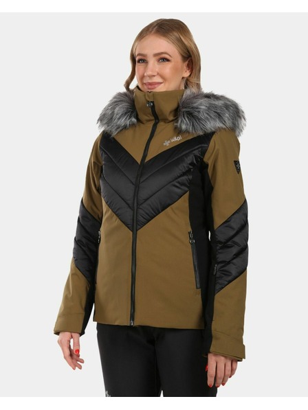 Kilpi Damen-Skijacke Kilpi LIN-W Khaki