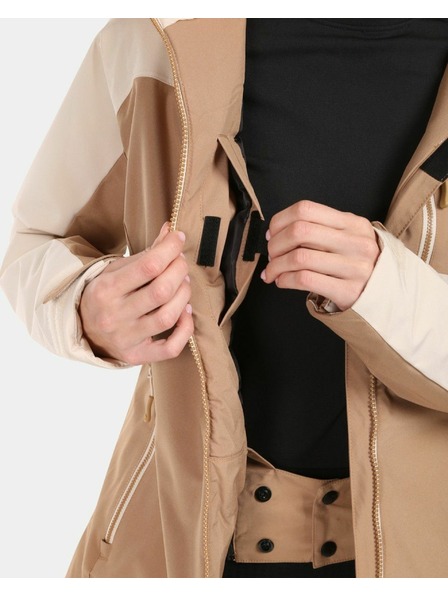 Kilpi Kilpi FLIP-W Damen Skijacke Beige