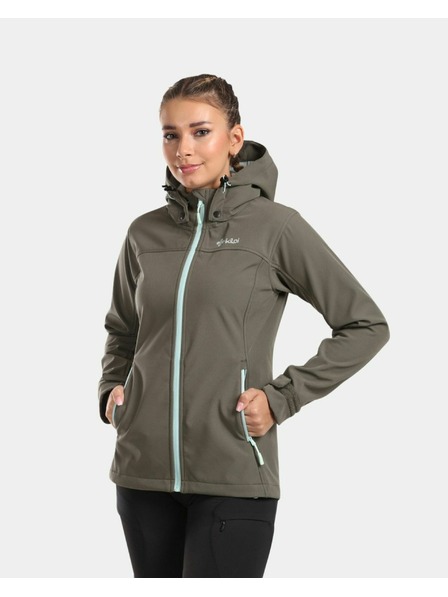 Kilpi Kilpi RAVIA-W Damen-Softshell-Jacke Dunkelgrün