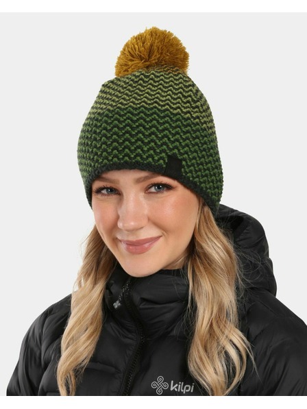 Kilpi Damen-Wintermütze Kilpi SALOME-W Dunkelgrün