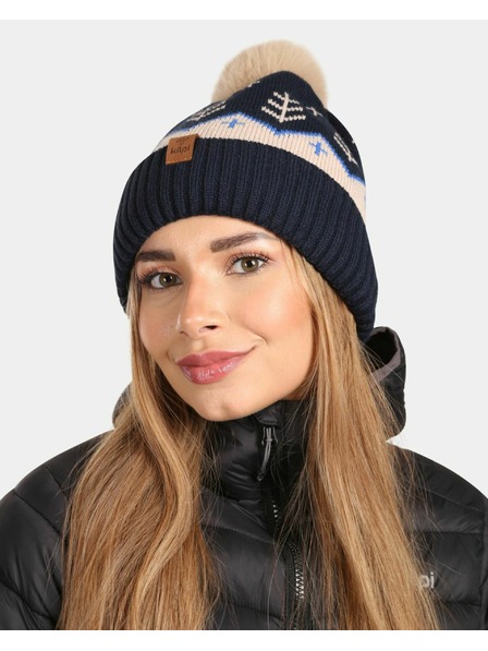Kilpi Damen-Wintermode-Mütze Kilpi CARMEN-W Dunkelblau