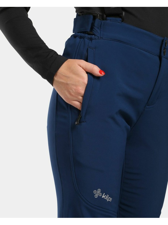 Kilpi Damen-Softshell-Skihose Kilpi RHEA-W Dunkelblau