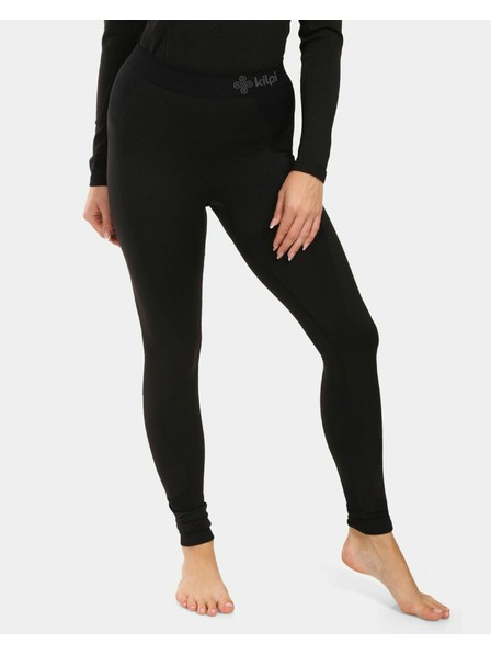 Kilpi Damen nahtlose Thermo Hose Kilpi OLINE-W Schwarz