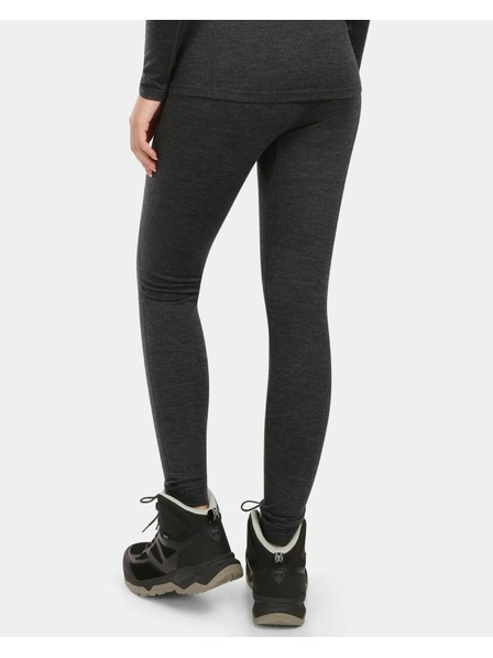 Kilpi Damen Thermo Hose aus MERINO WOOL Kilpi MAVORA BOTTOM-W Schwarz