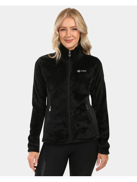 Kilpi Damen Flauschiges Fleece-Sweatshirt Kilpi SKATHI-W Schwarz