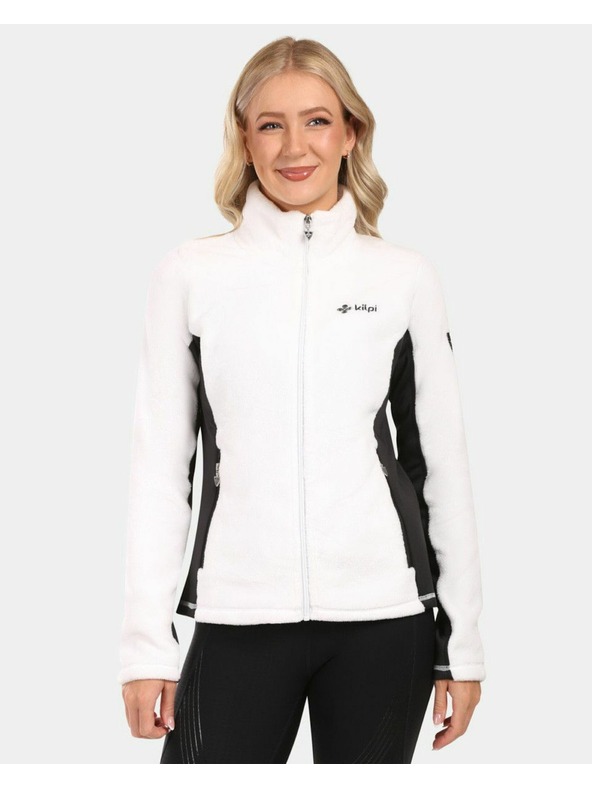 Kilpi Damen Flauschiges Fleece-Sweatshirt Kilpi SKATHI-W Weiß