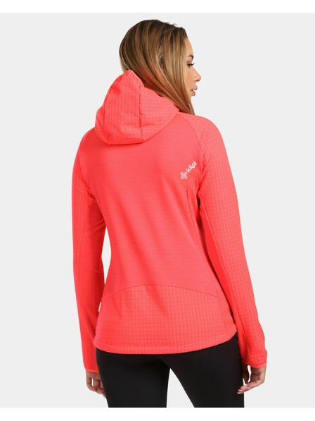 Kilpi Damen Fleece-Kapuzenpullover Kilpi FRENSIS-W Rosa
