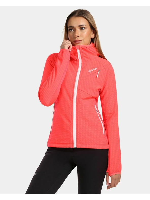Kilpi Damen Fleece-Kapuzenpullover Kilpi FRENSIS-W Rosa