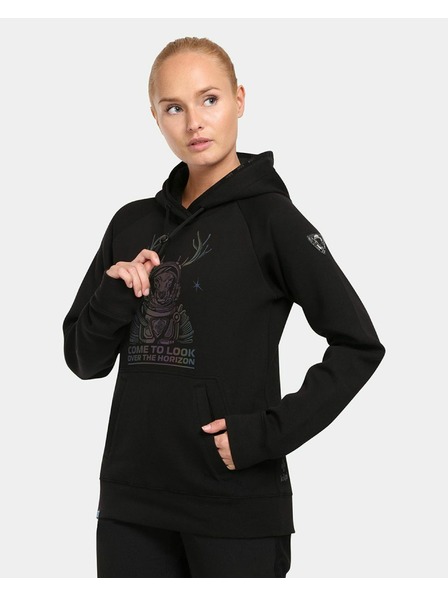Kilpi Damen-Kapuzen-Sweatjacke Kilpi LTD BELLATRIX-W Schwarz