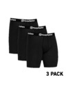 Horsefeathers Boxershorts Dynasty Long 3er-Pack - schwarz