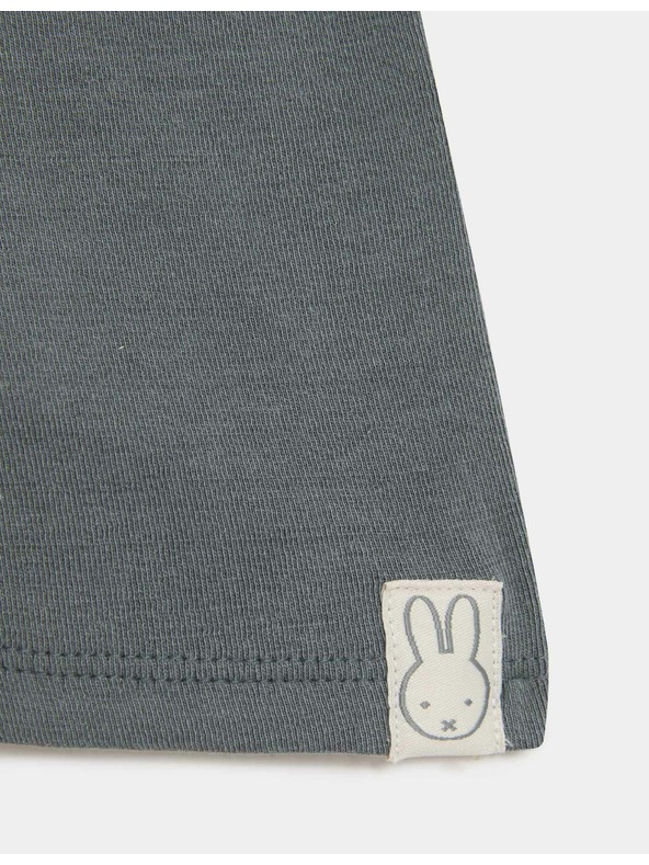 Marks & Spencer Miffy™-T-Shirt mit hohem Baumwollanteil (1–8 Jahre) Marks & Spencer grau