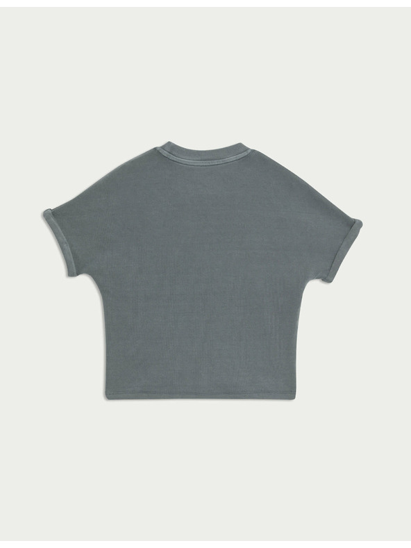 Marks & Spencer Miffy™-T-Shirt mit hohem Baumwollanteil (1–8 Jahre) Marks & Spencer grau