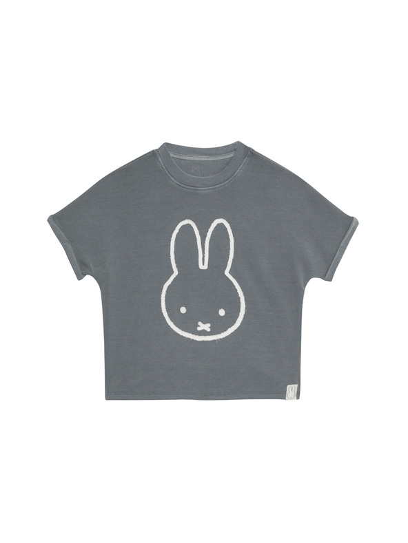 Marks & Spencer Miffy™-T-Shirt mit hohem Baumwollanteil (1–8 Jahre) Marks & Spencer grau