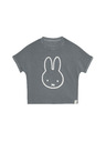 Marks & Spencer Miffy™-T-Shirt mit hohem Baumwollanteil (1–8 Jahre) Marks & Spencer grau