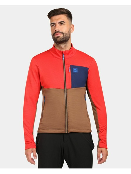 Kilpi Herren Fleece Jacke Kilpi ERIN-M Braun